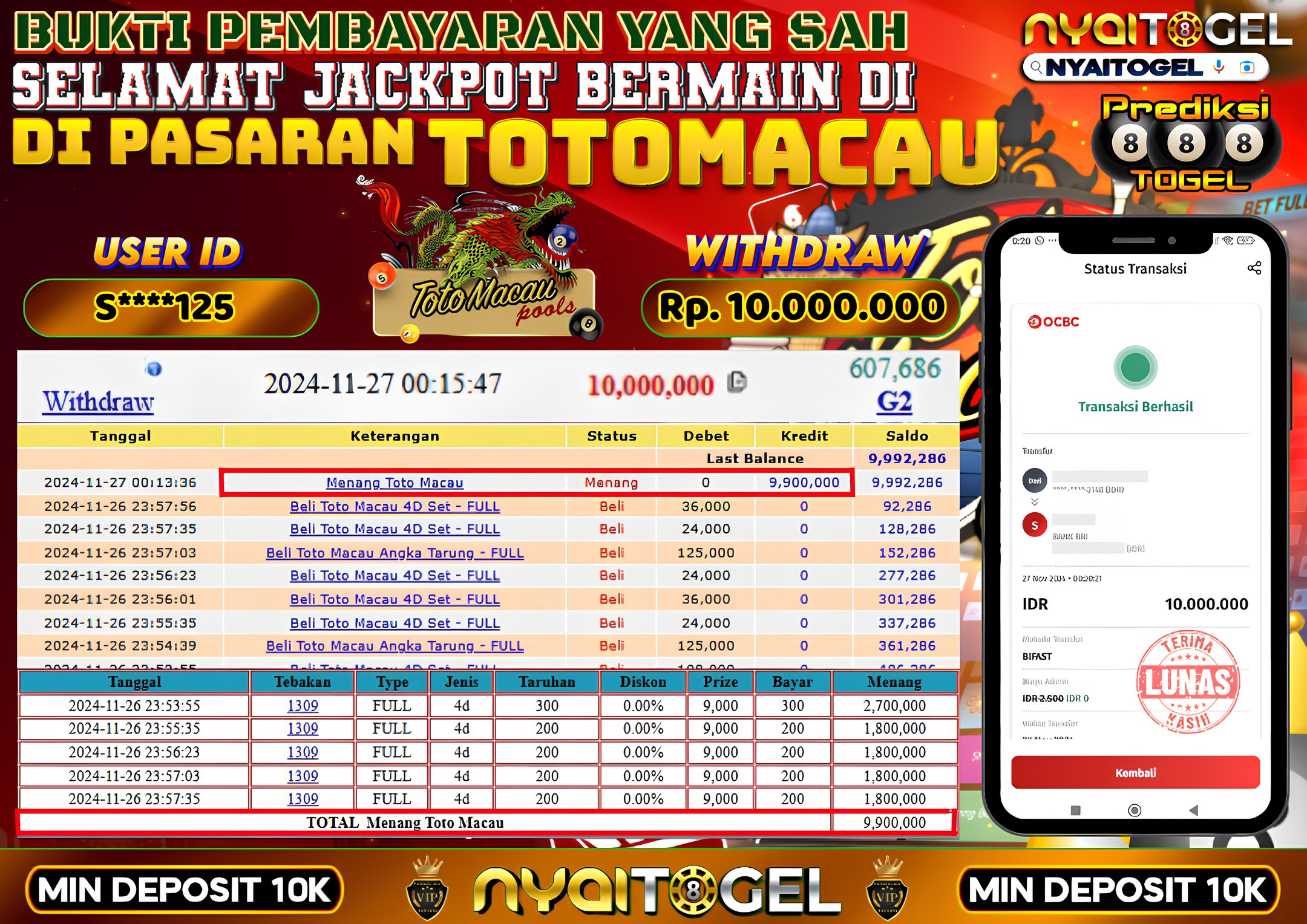 Bukti Jp Togel