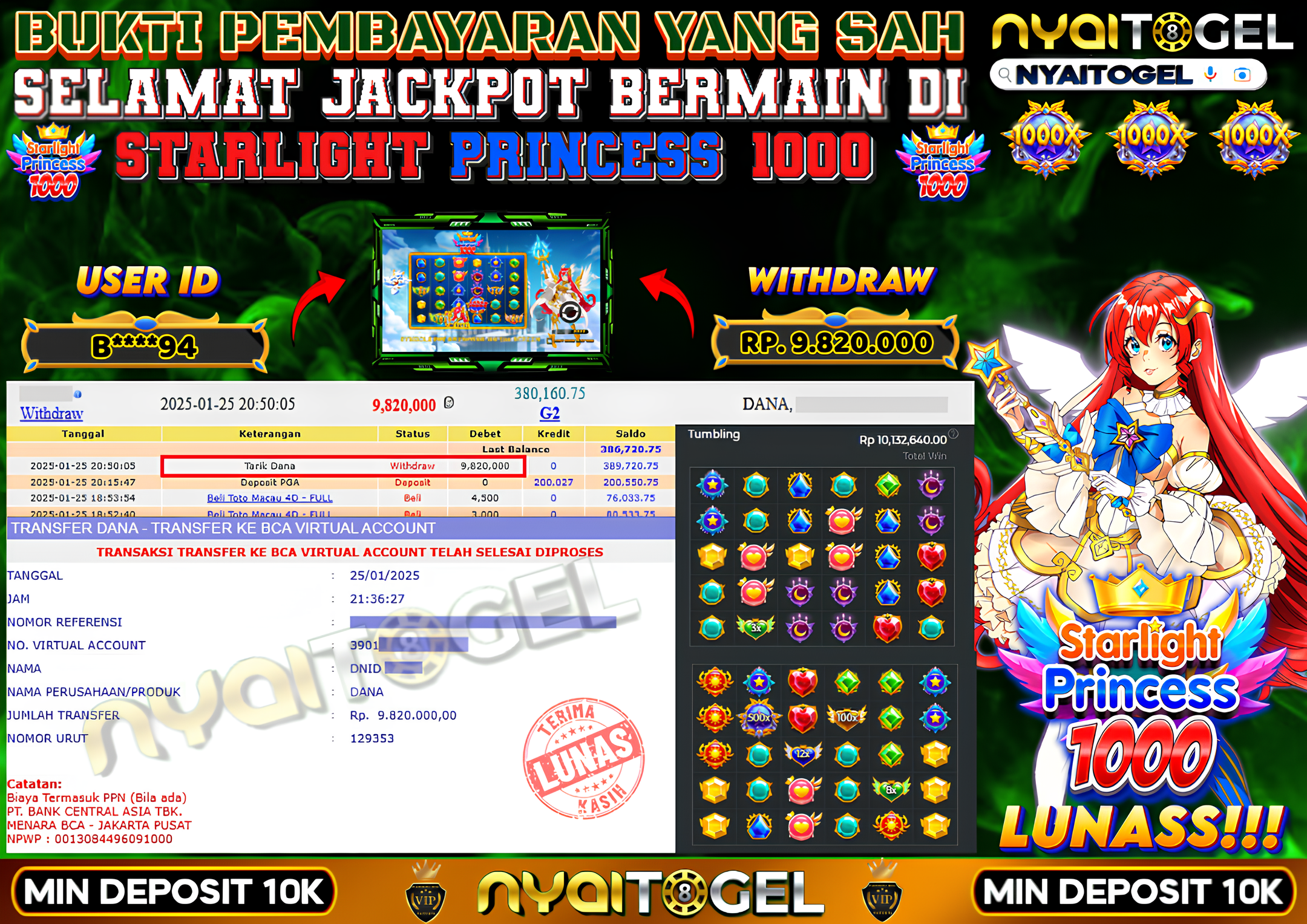 Nyaitogel Bukti Jackpot Slot 