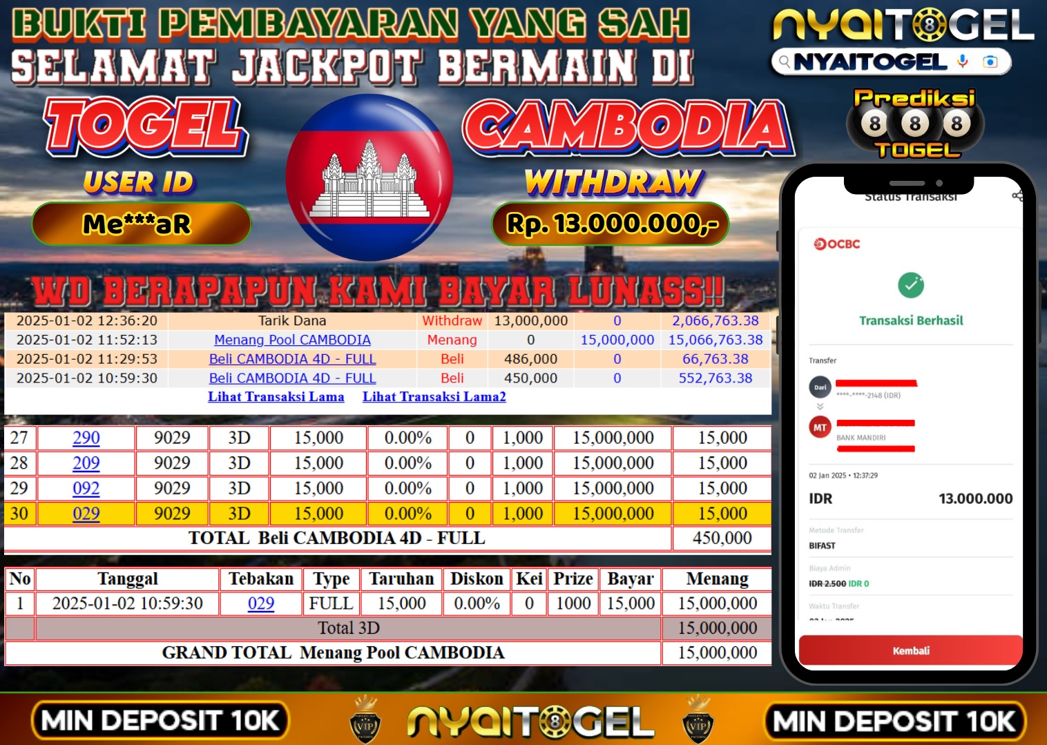 Bukti Jp Togel