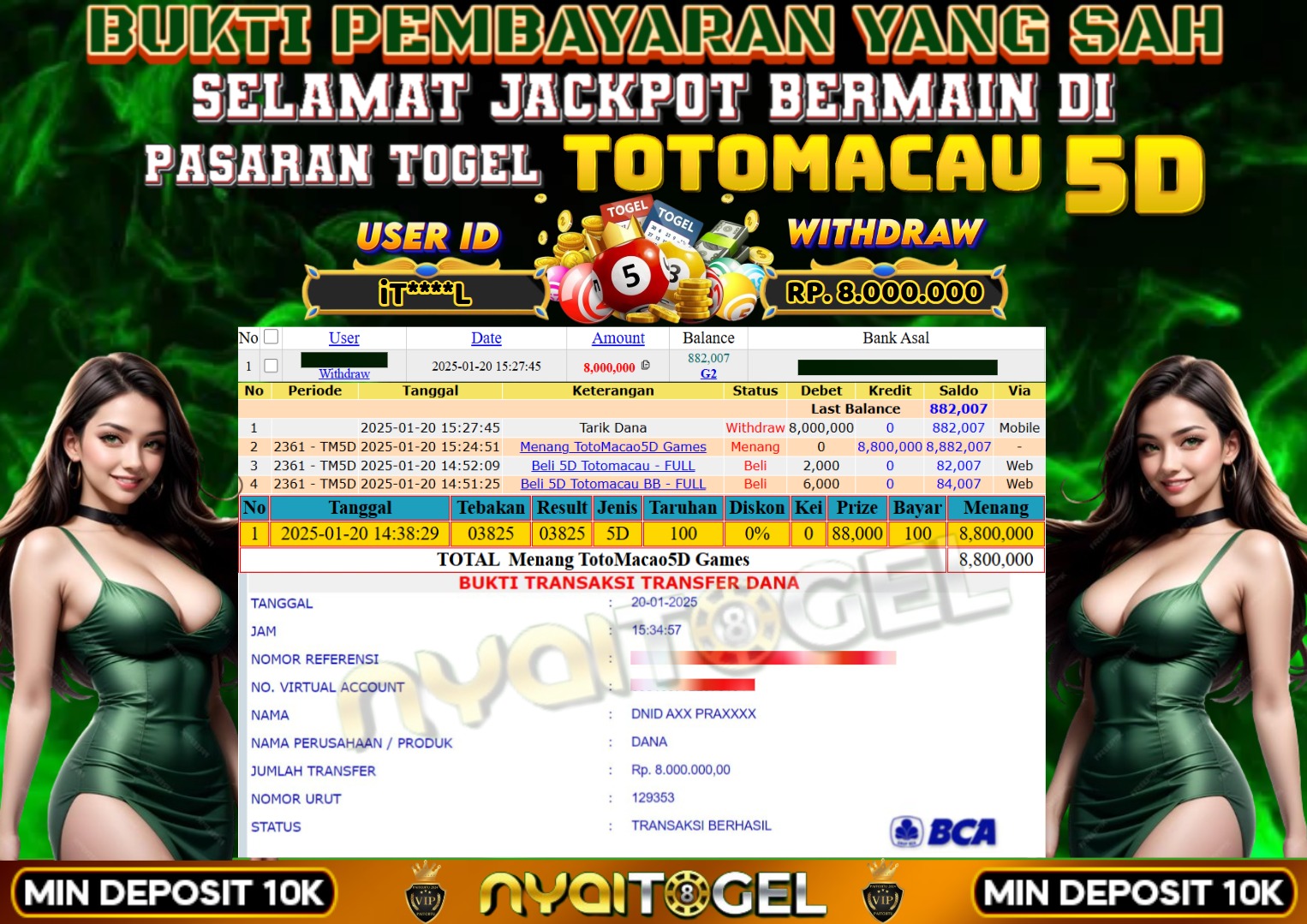 bukti jp togel