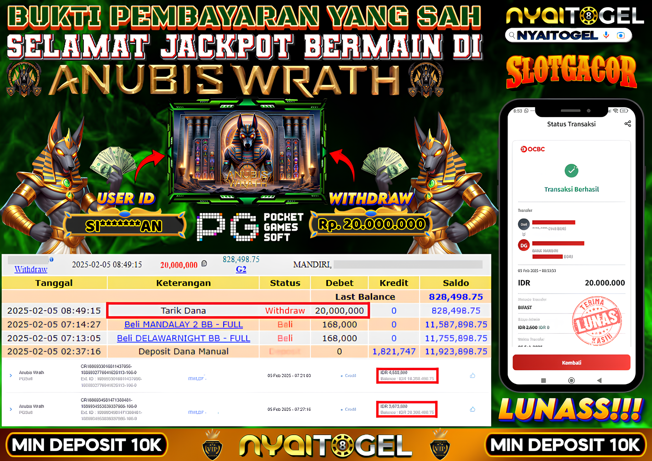 NYAITOGEL Bukti Jackpot Slot