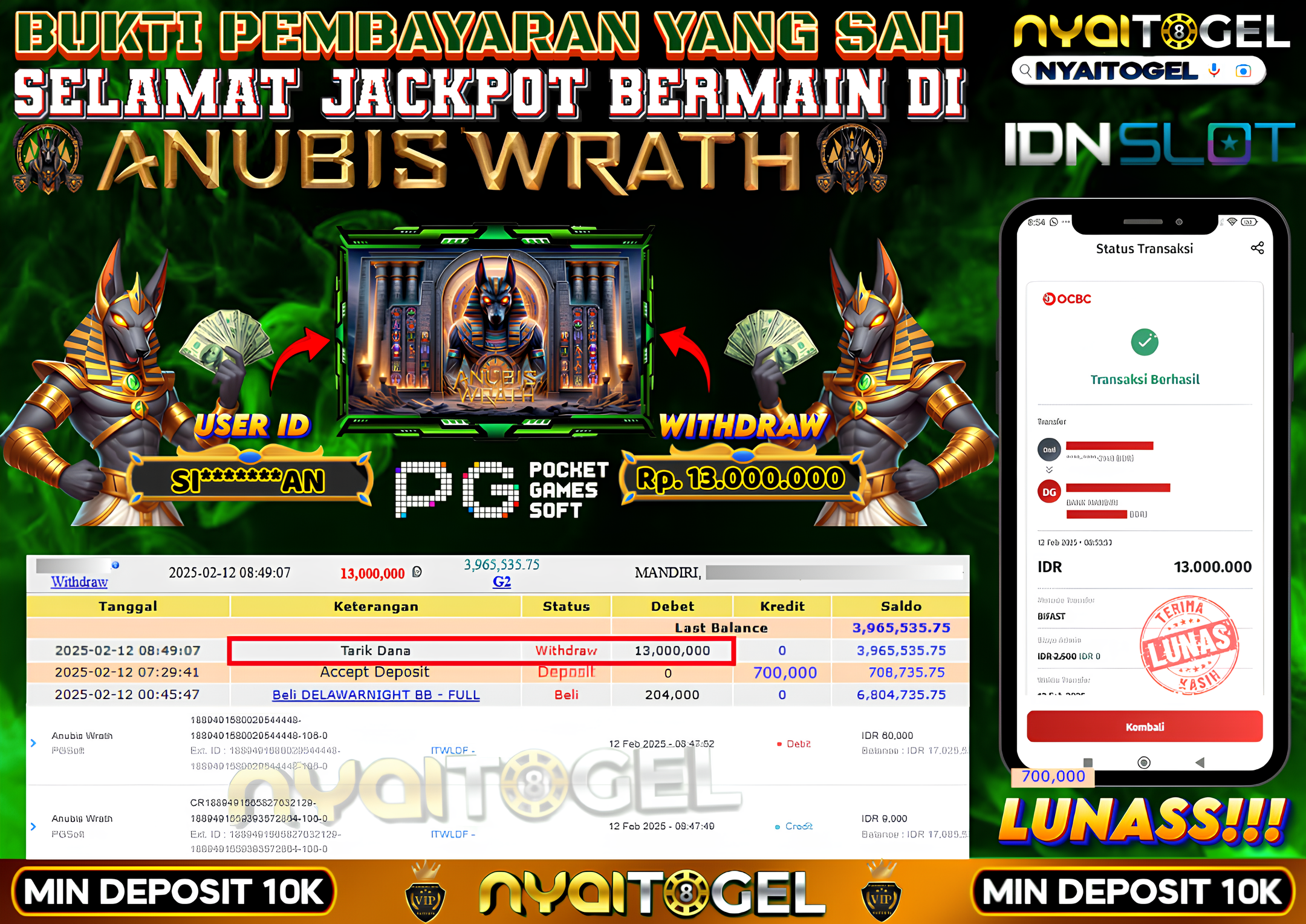 NYAITOGEL Bukti Jackpot Slot