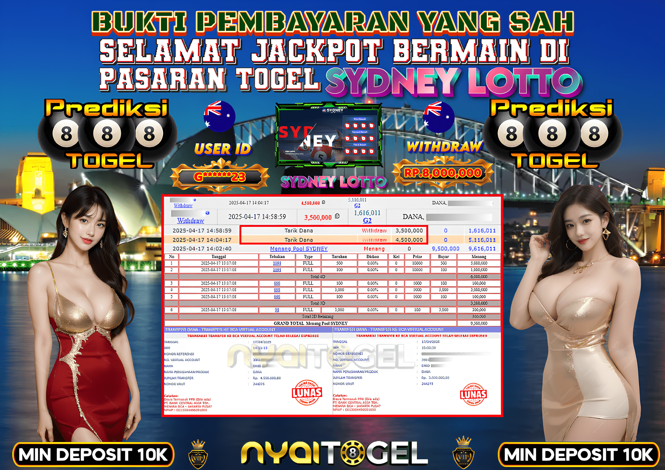 NYAITOGEL Bukti Jackpot Togel