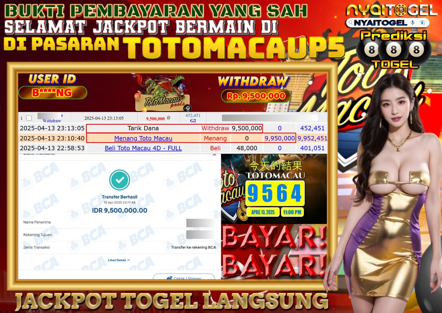 bukti jp togel