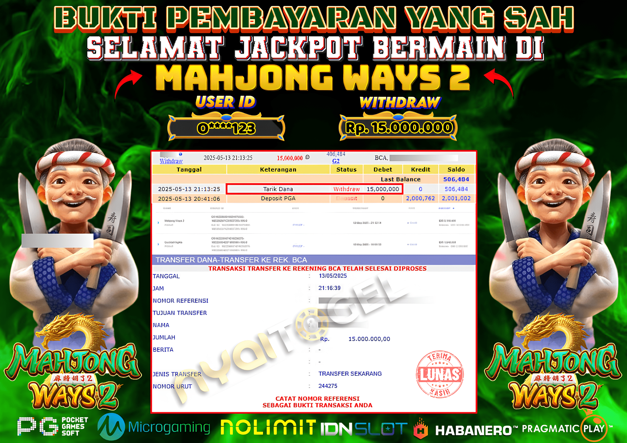 NYAITOGEL Bukti Jackpot Slot