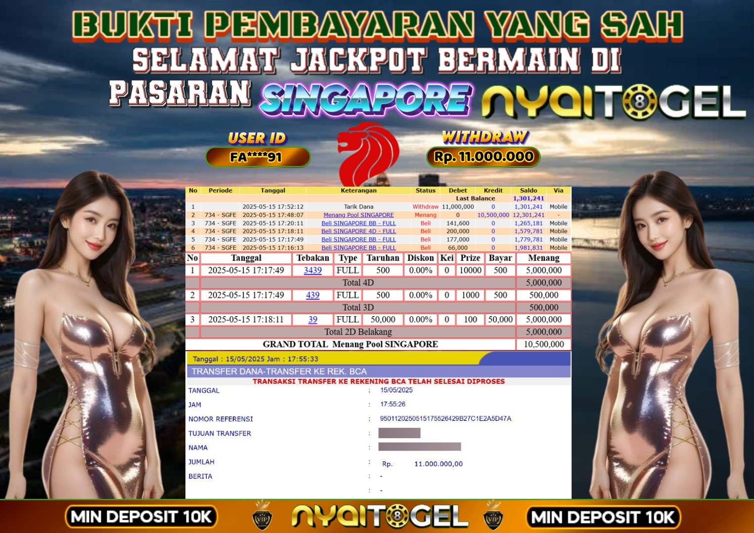 bukti jp togel