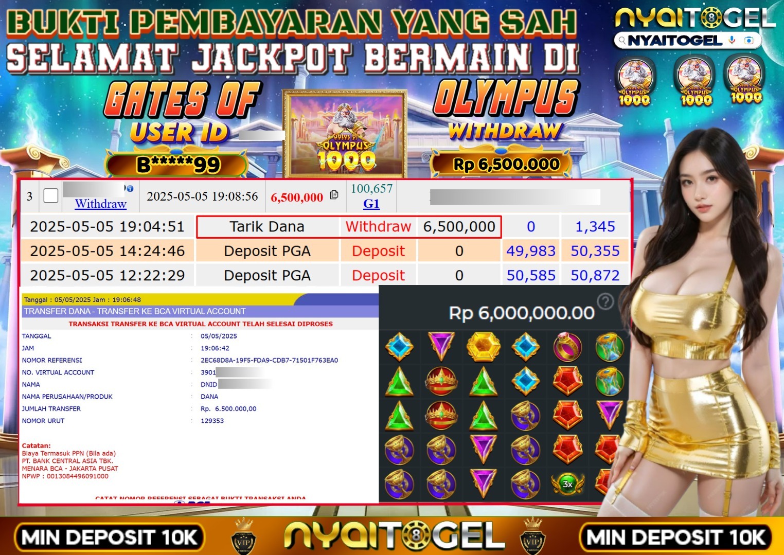 NYAITOGEL Bukti Jackpot Slot