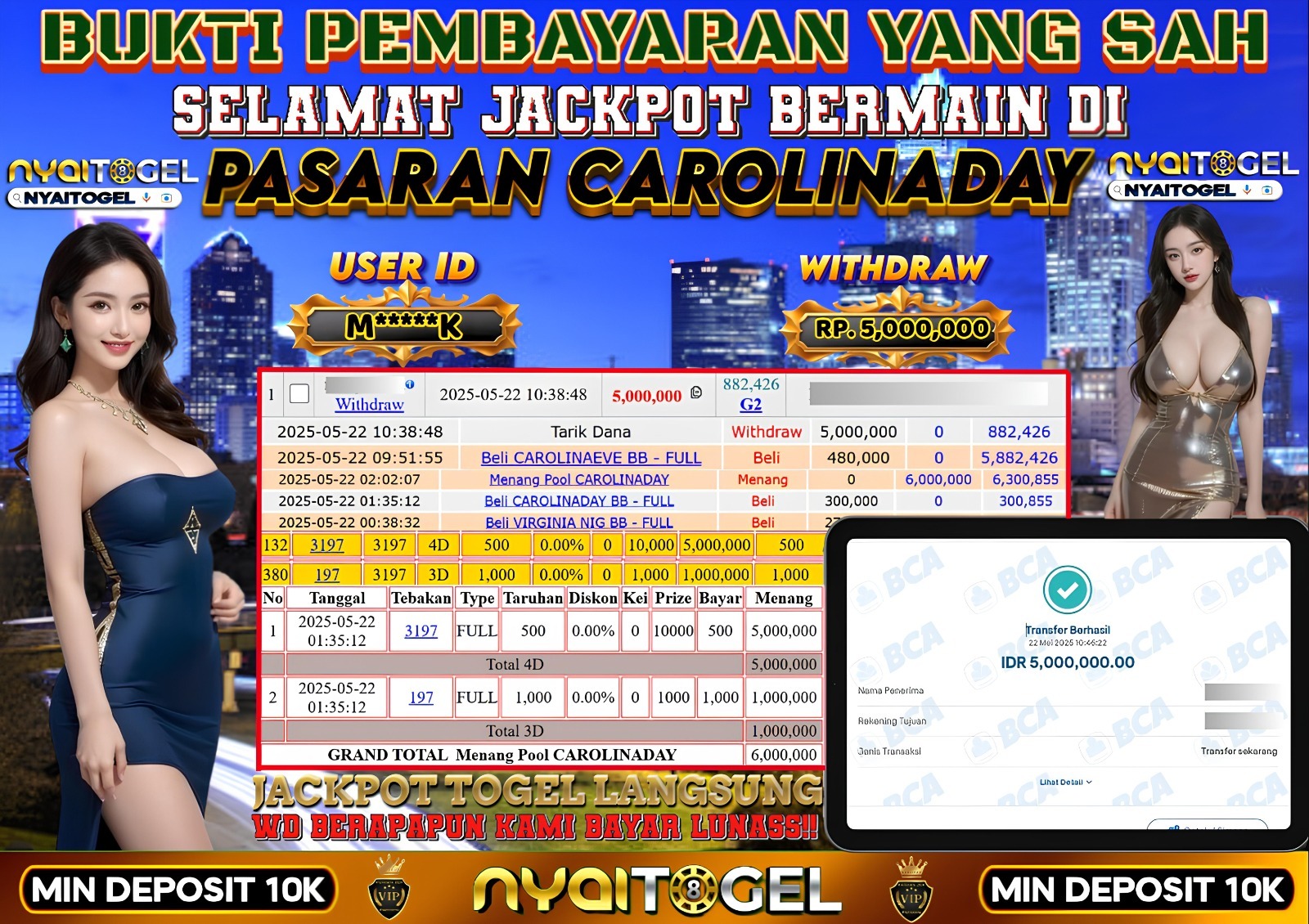 bukti jp togel
