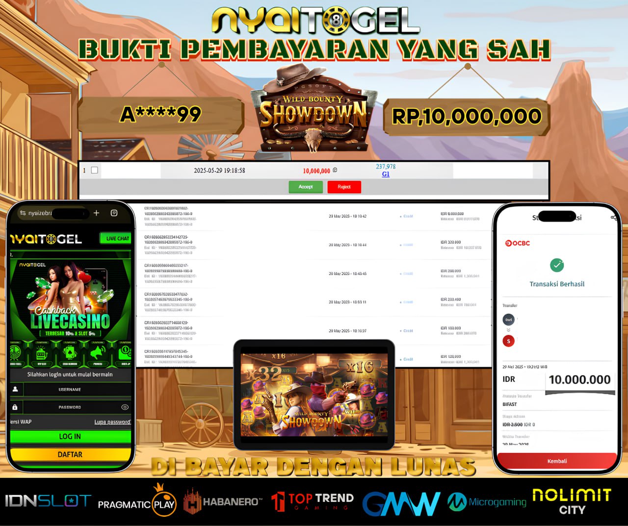 NYAITOGEL Bukti Jackpot Slot