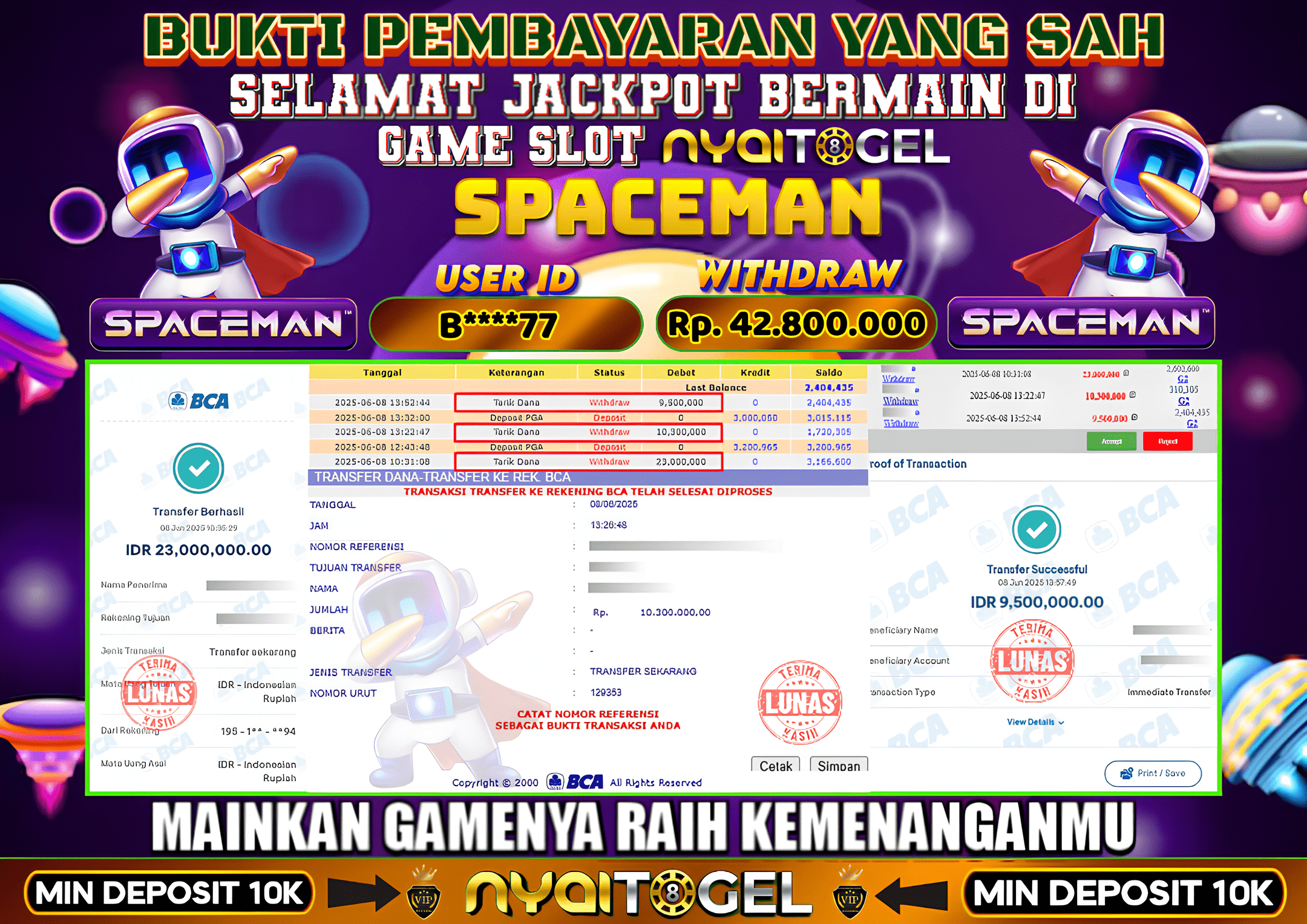 NYAITOGEL Bukti Jackpot Slot