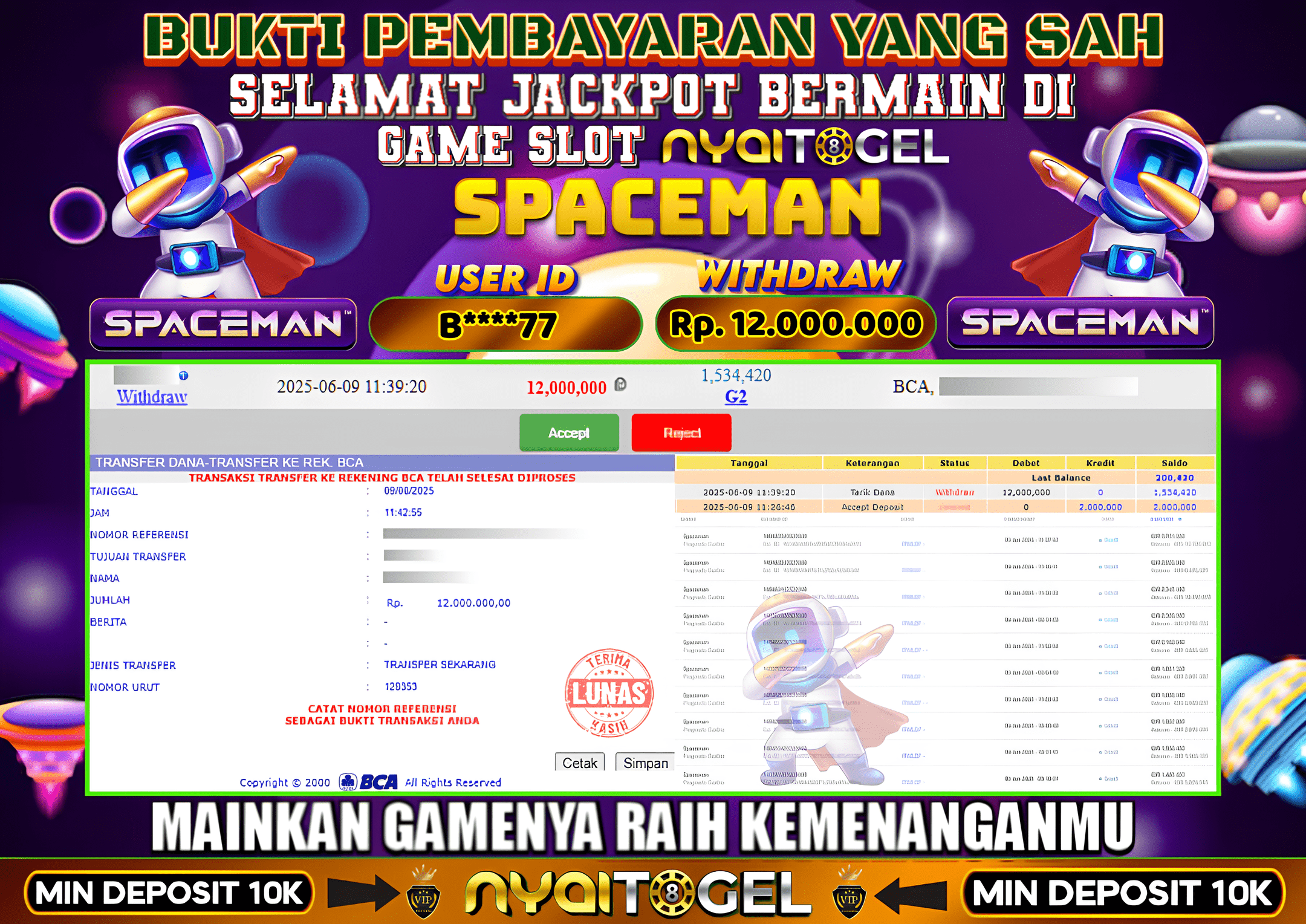 NYAITOGEL Bukti Jackpot Slot