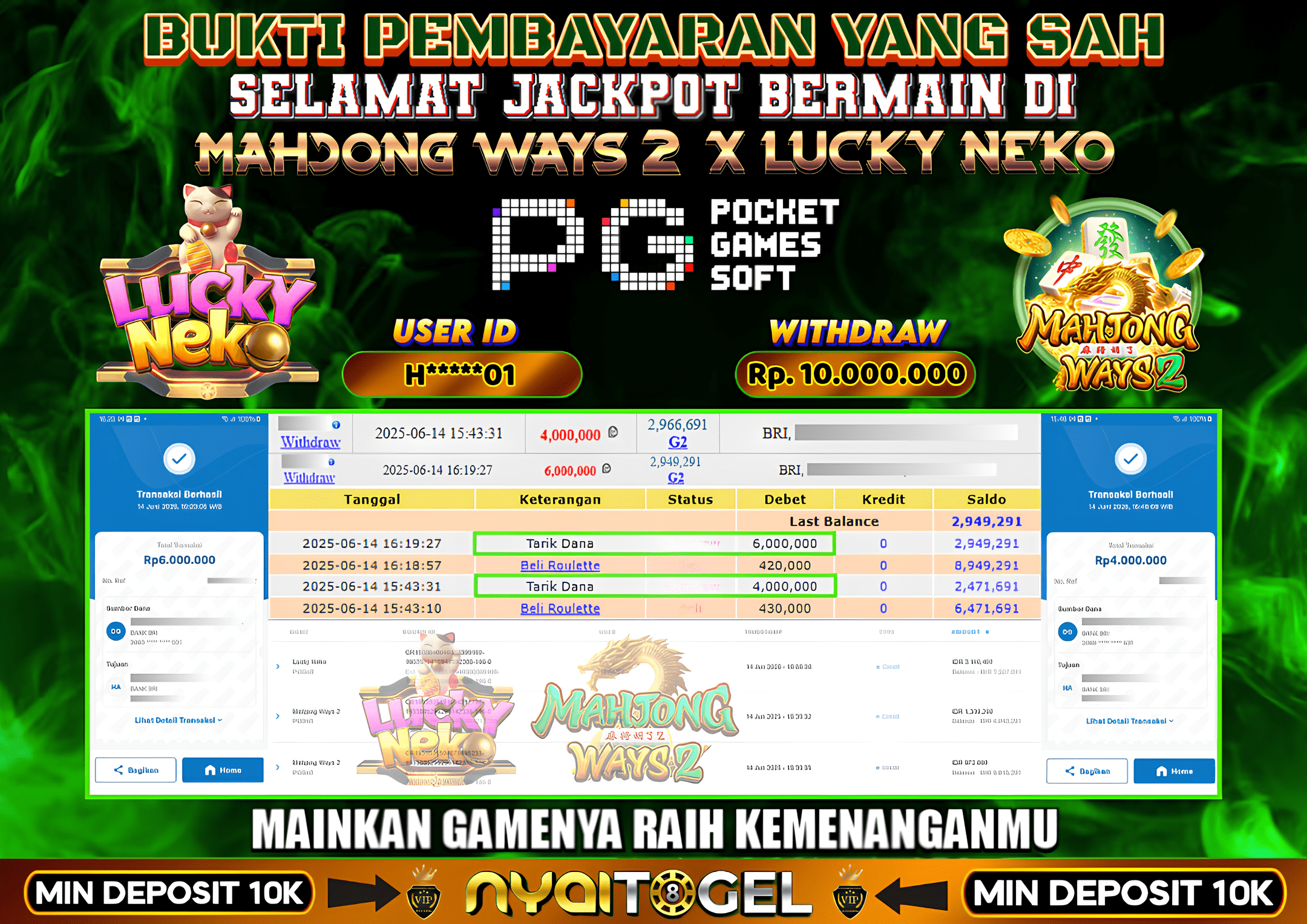 NYAITOGEL Bukti Jackpot Slot