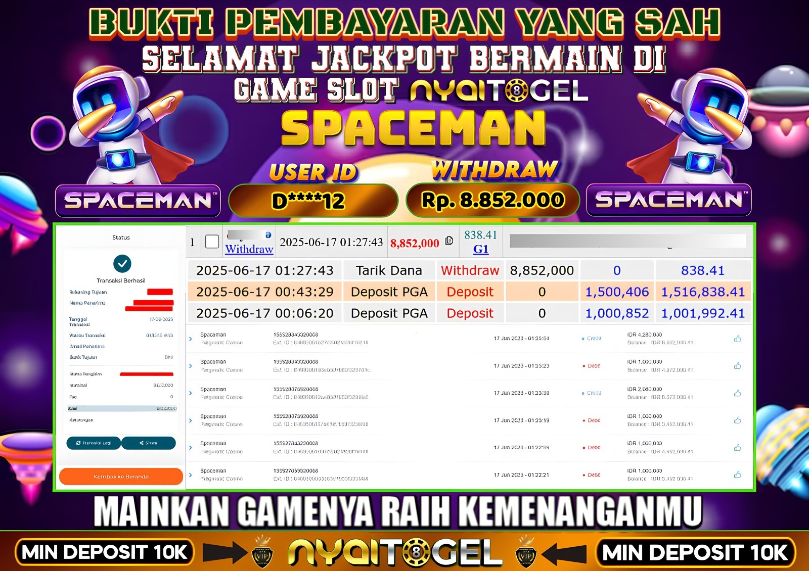 NYAITOGEL Bukti Jackpot Slot