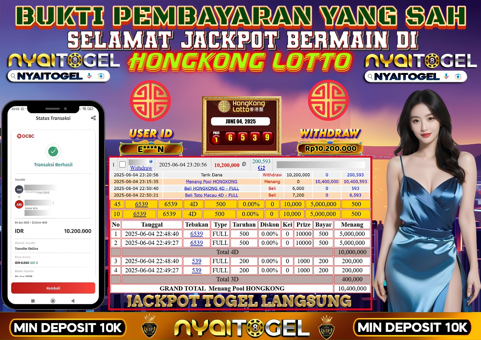 bukti jp togel